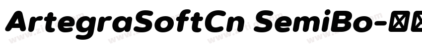ArtegraSoftCn SemiBo字体转换